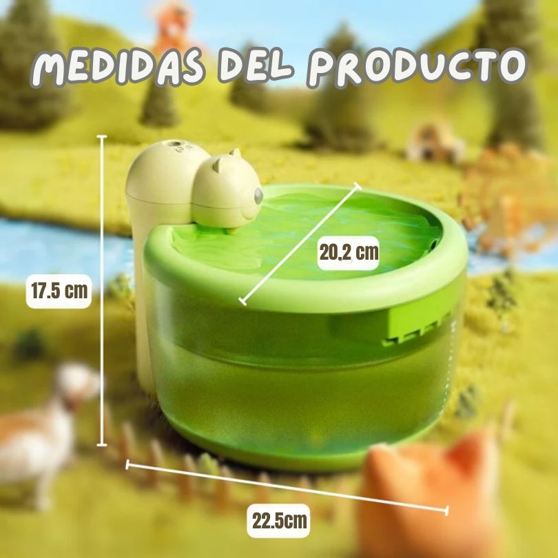 ClearDrink Font®: Dale agua fresca y limpia a tu mascota por días