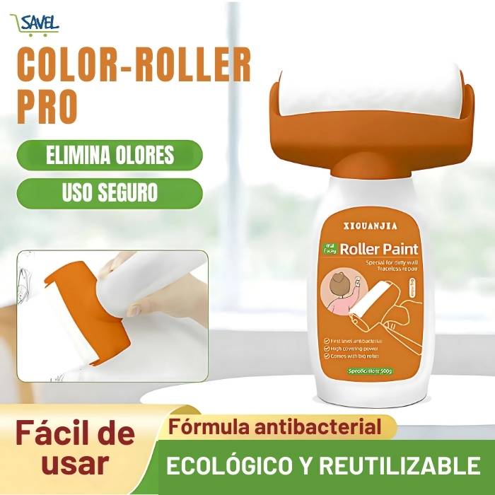 ColorRoller®: desaparece manchas y grietas en tu hogar, compra 1 lleva 2