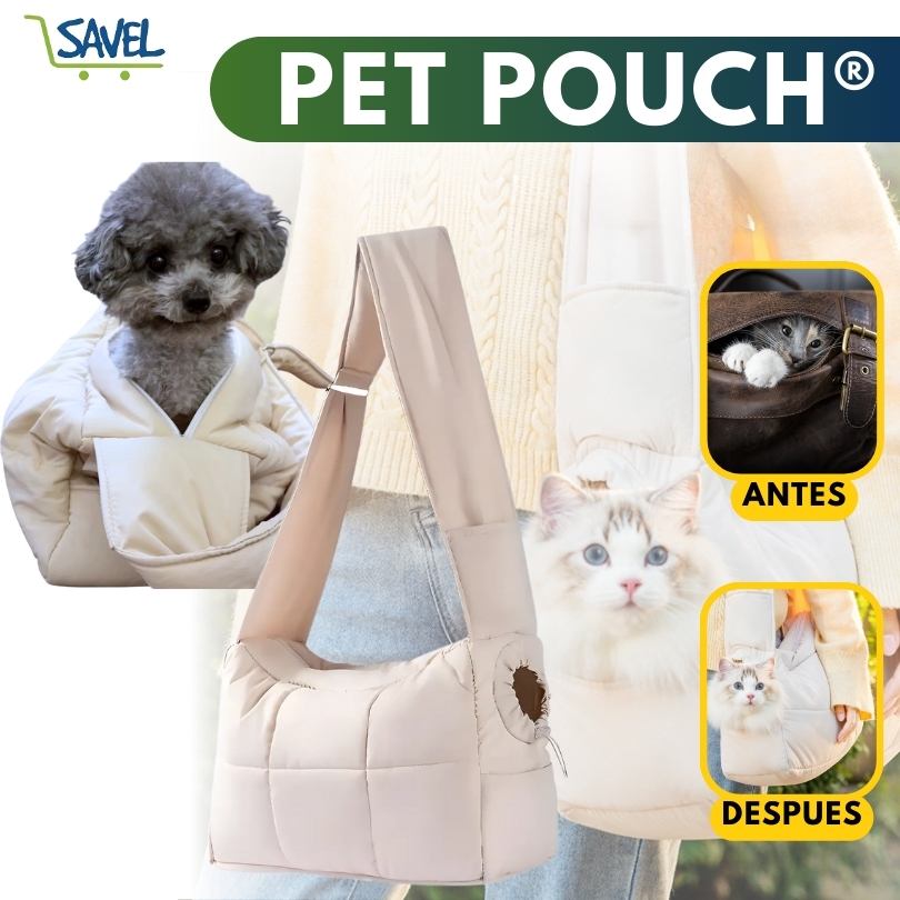 PetPouch®: La forma más cómoda y segura de llevar a tu mascota