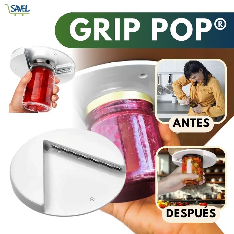 Grip Pop®: Abre todos los tarros sin esfuerzo
