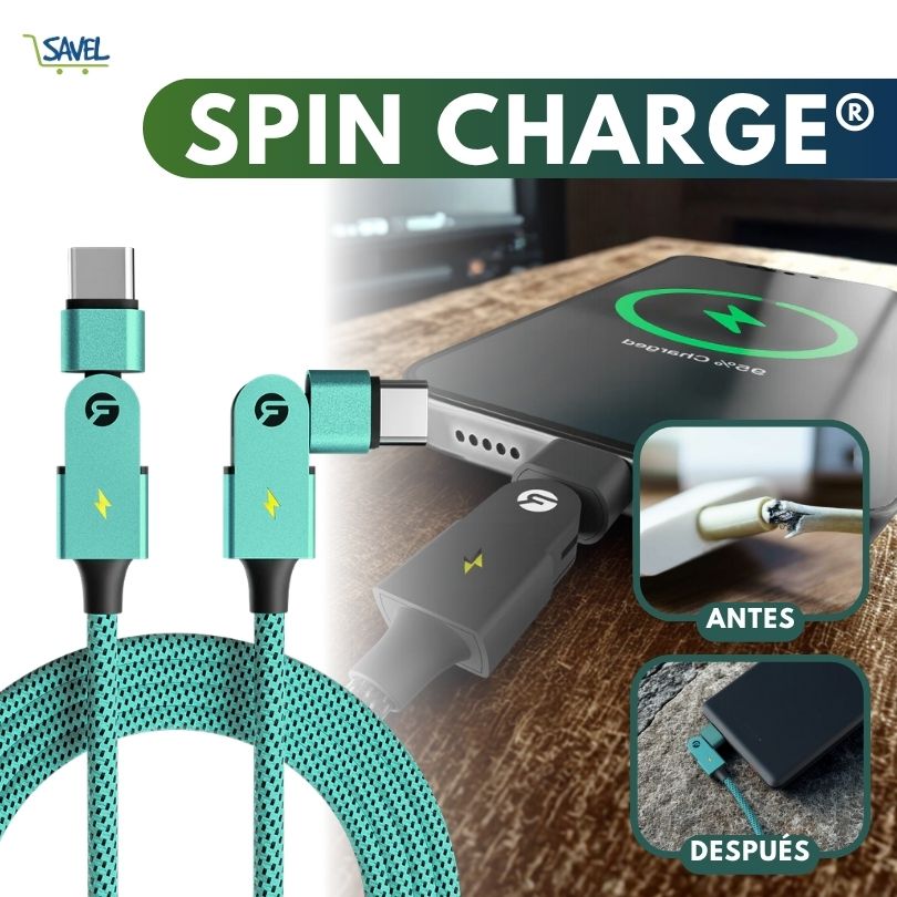 Spin Charge®: El único cable que se adapta a ti
