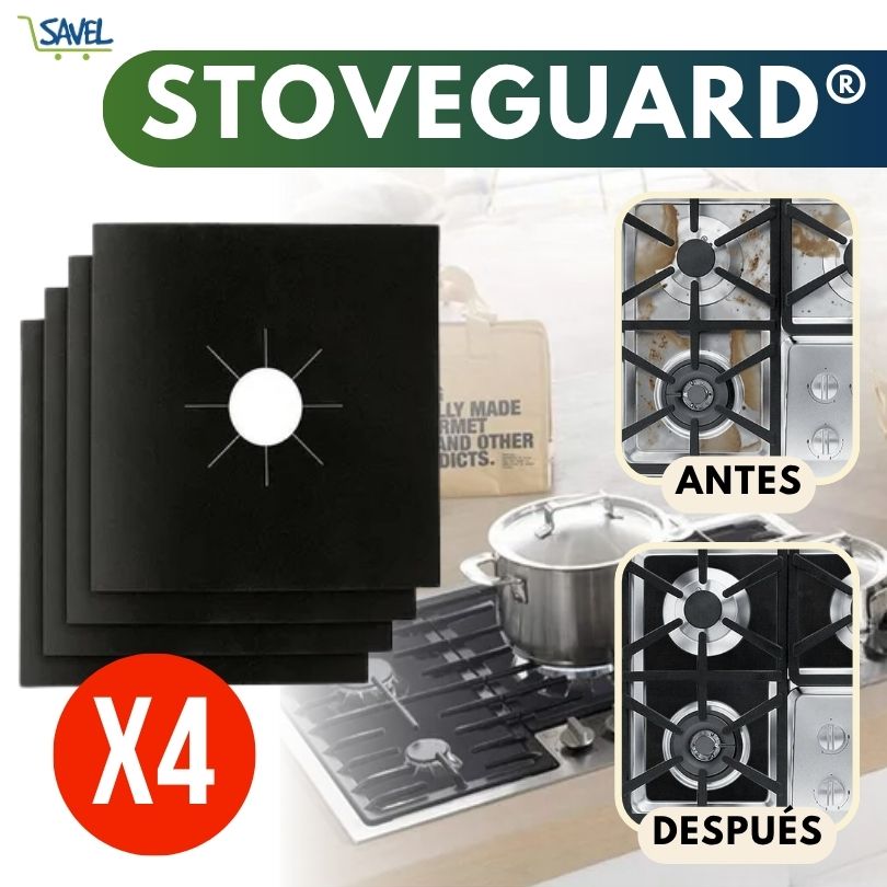 X4 StoveGuard®: Mantén tu estufa limpia sin esfuerzo