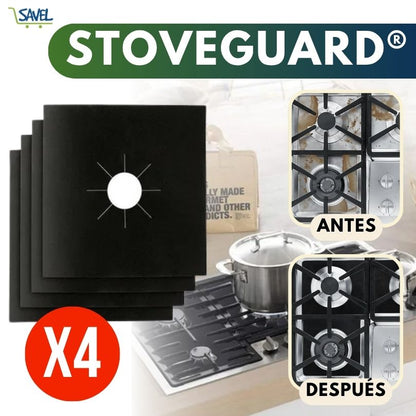 X4 StoveGuard®: Mantén tu estufa limpia sin esfuerzo