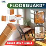PAGA 3 SETS Y LLEVA 4 - FloorGuard ® ¡Protege tu piso contra los rayones!