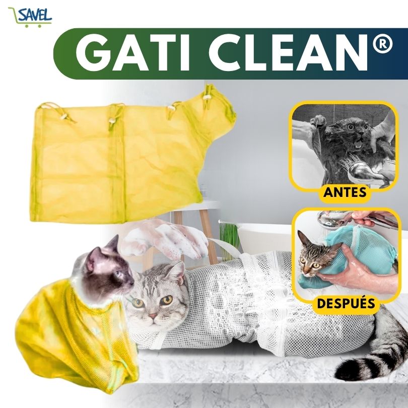 Gati Clean®: El mejor truco para bañar a tu peludo sin dolor