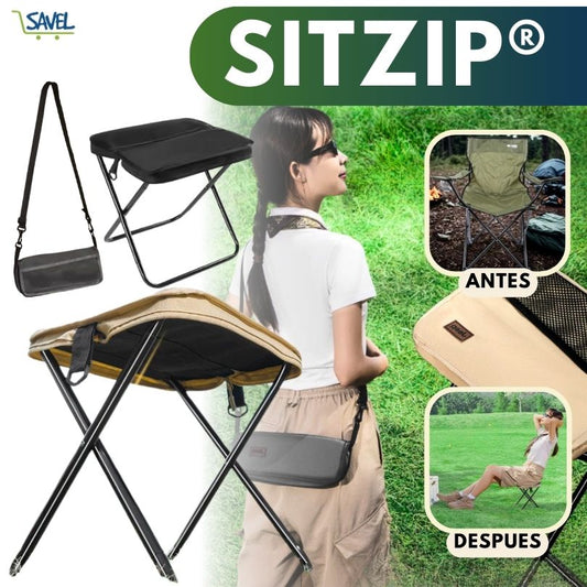 SitZip®: La única silla que cabe en tu bolsillo
