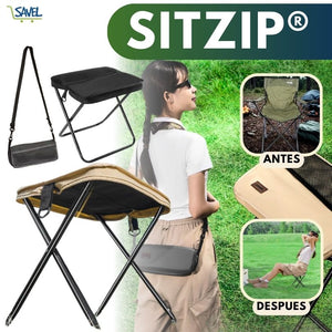 SitZip®: La única silla que cabe en tu bolsillo