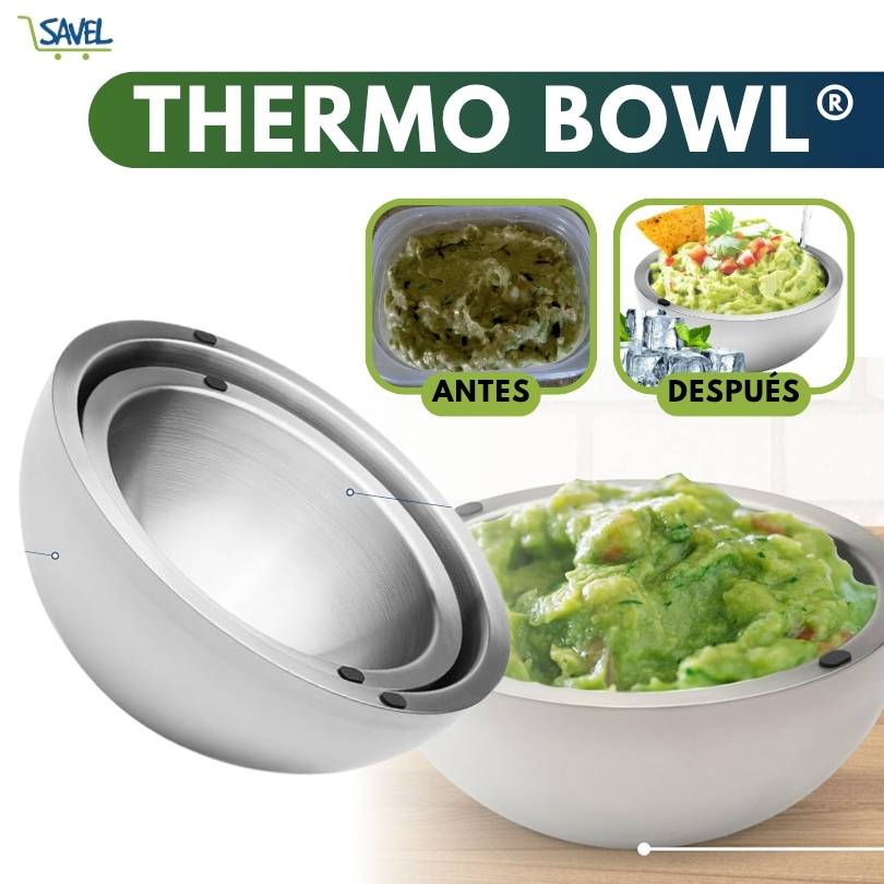 Thermo Bowl®: El único bowl que se adapta a la temperatura de tus recetas
