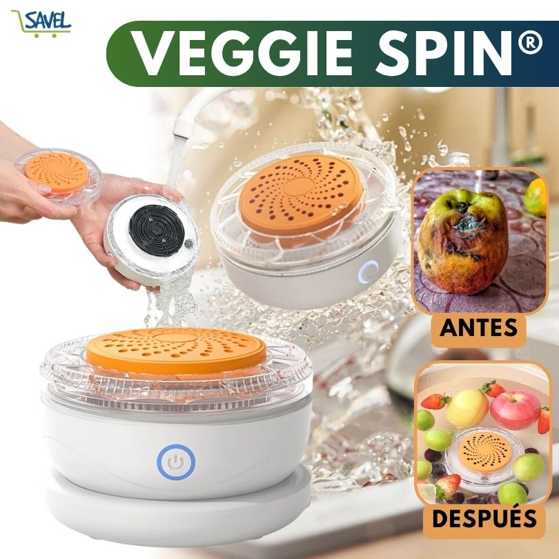 Veggie Spin®: La mejor forma de lavar tus alimentos