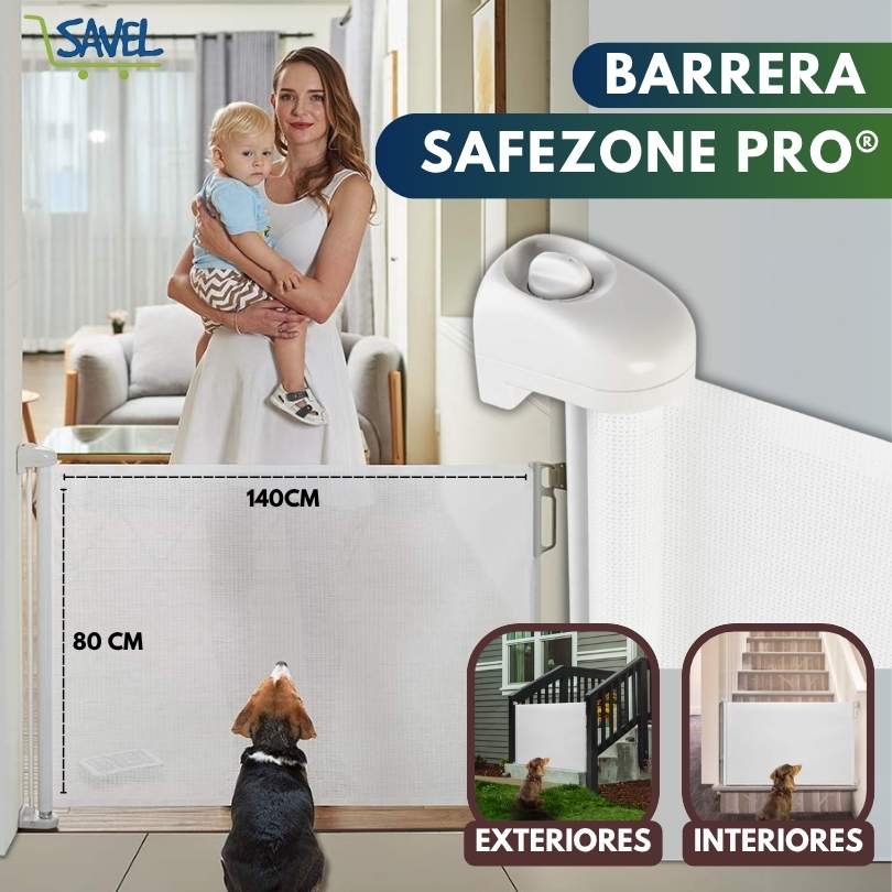Barrera SafeZone Pro®: Protege los que más amas sin perder espacio