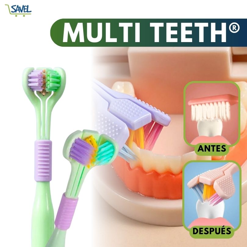 Multi Teeth®: Limpieza completa en segundos