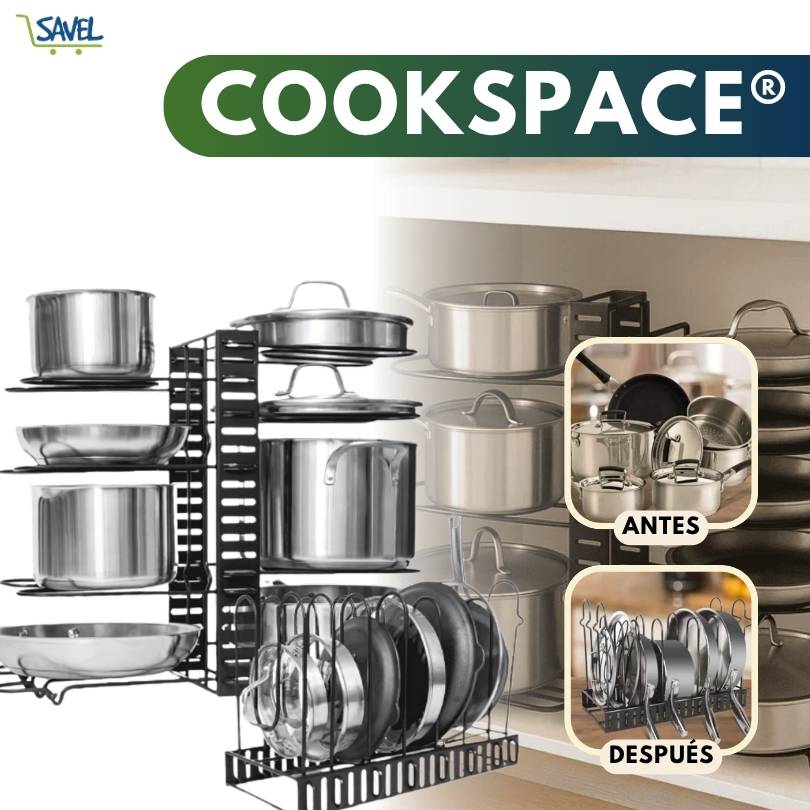 CookSpace®: Protege tus ollas y mantén tu cocina en orden