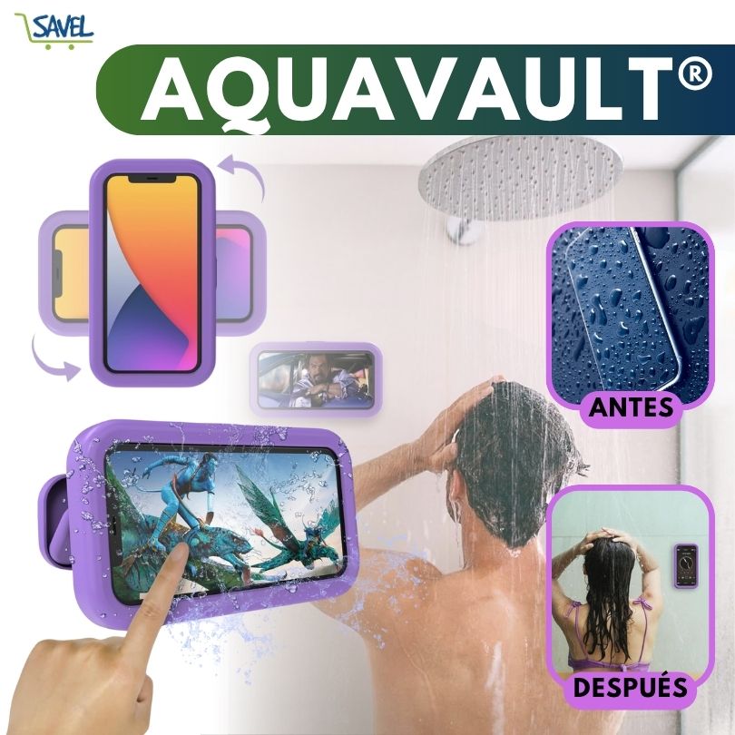 Aqua Vault®: Ahora podrás usar el celular en la ducha