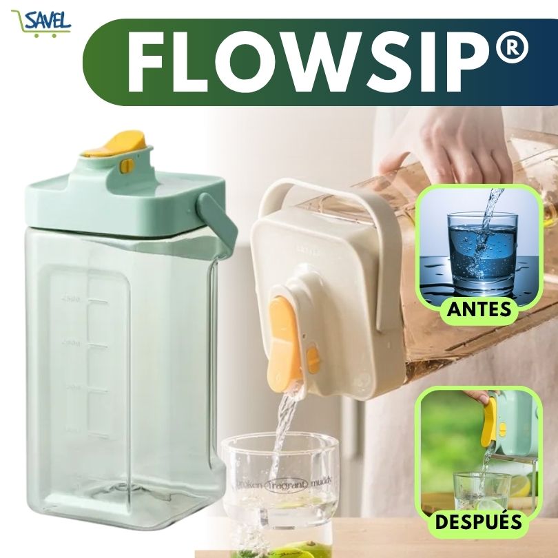 FlowSip®: La jarra precisa que evita regueros