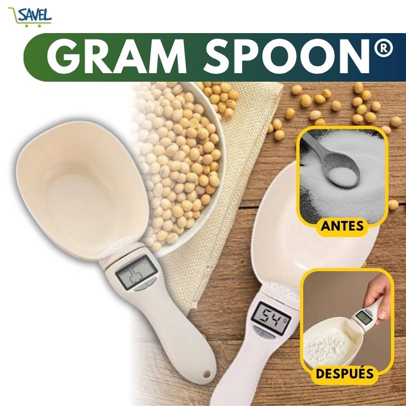 Gram Spoon®: La cuchara que te da precisión exacta