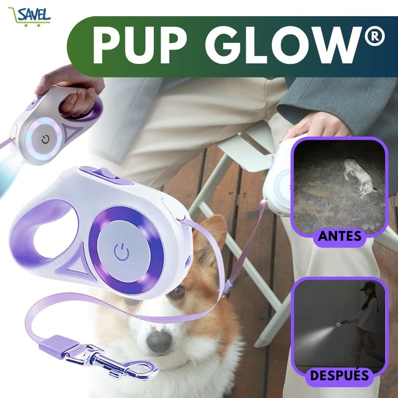 Pup Glow®: Pasea a tu perro sin miedo a la oscuridad