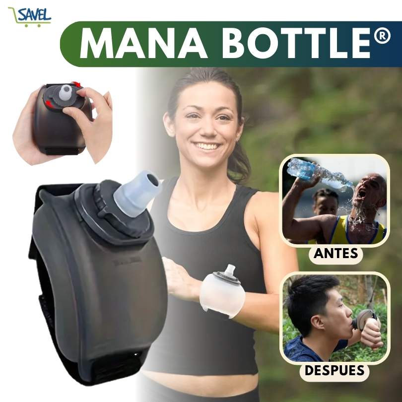 ManaBottle®: Hidratación a la mano sin parar ni perder el ritmo