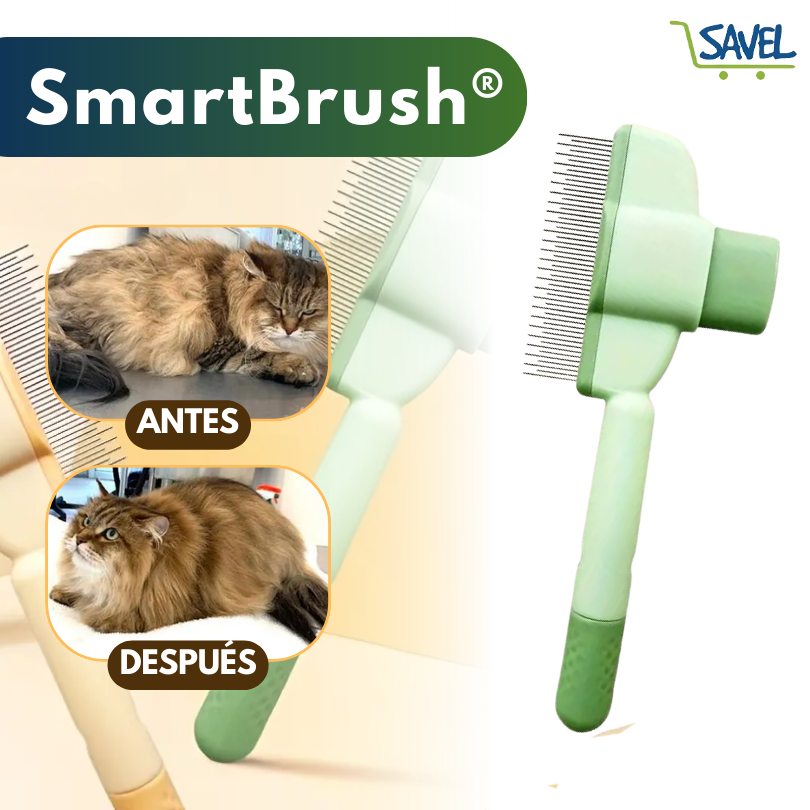 SmartBrush®: Cuida a tu peludo de pulgas y mugre acumulado