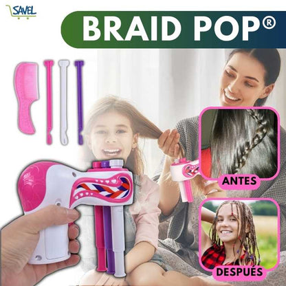 Braid Pop®: ¡Trenzas perfectas en segundos, sin esfuerzo ni enredos!