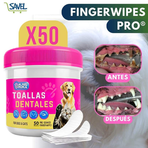 FingerWipes Pro®: Cuida la salud dental de tu mascota LDG