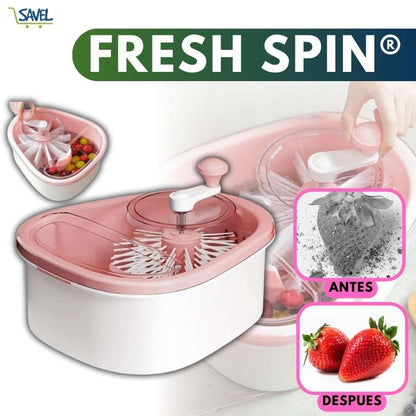 FreshSpin®: La forma más fácil y rápida de limpiar tus alimentos