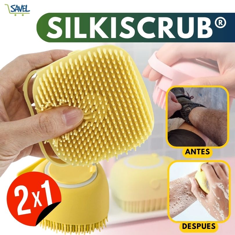 2X1 SilkiScrub®: La mejor forma de limpiar tu piel
