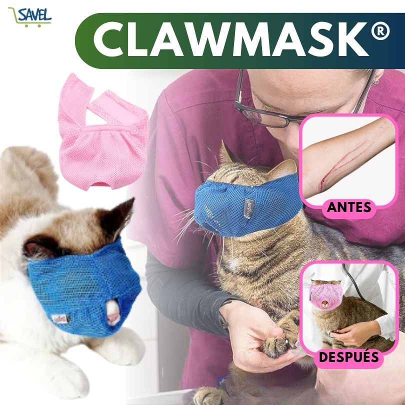 ClawMask®: Cuida tu gato sin traumas ni estrés