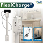 FlexiCharge®: Conexiones al alcance, sin enredos