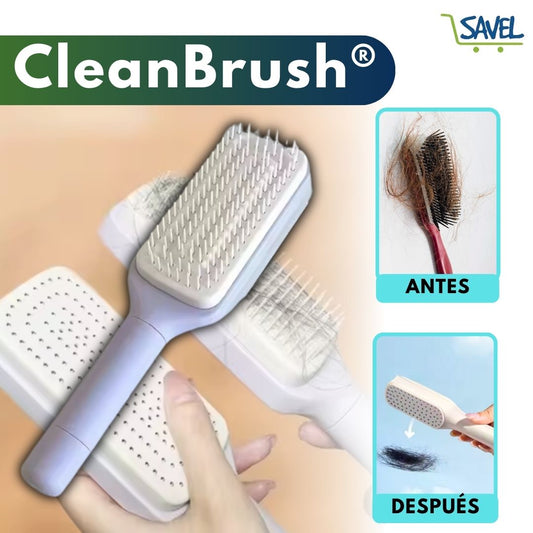 CleanBrush®: Quita los pelos de tu cepillo solo con un botón