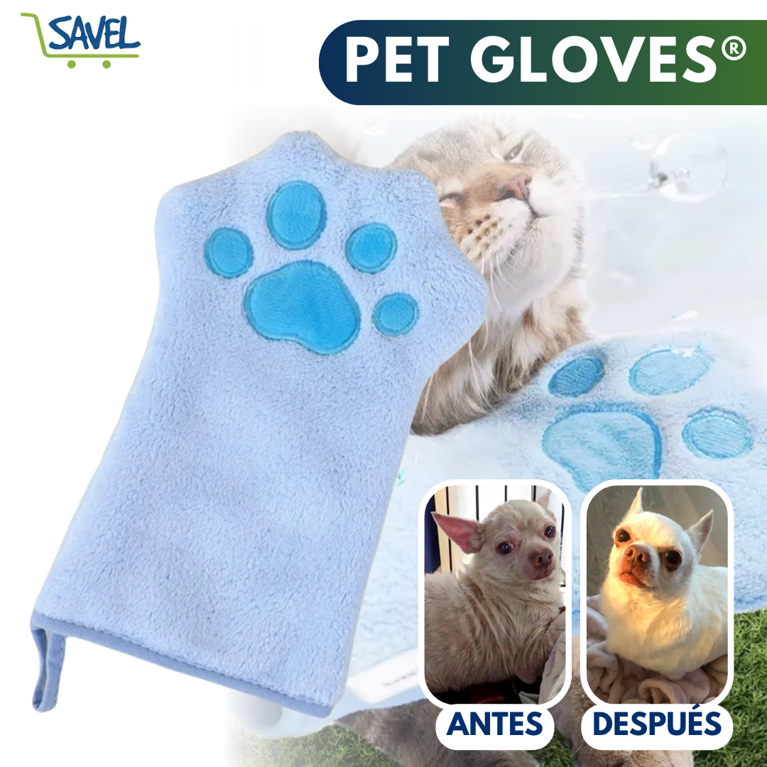 Pet Glove®: Despídete del estrés al bañar a tu mascota