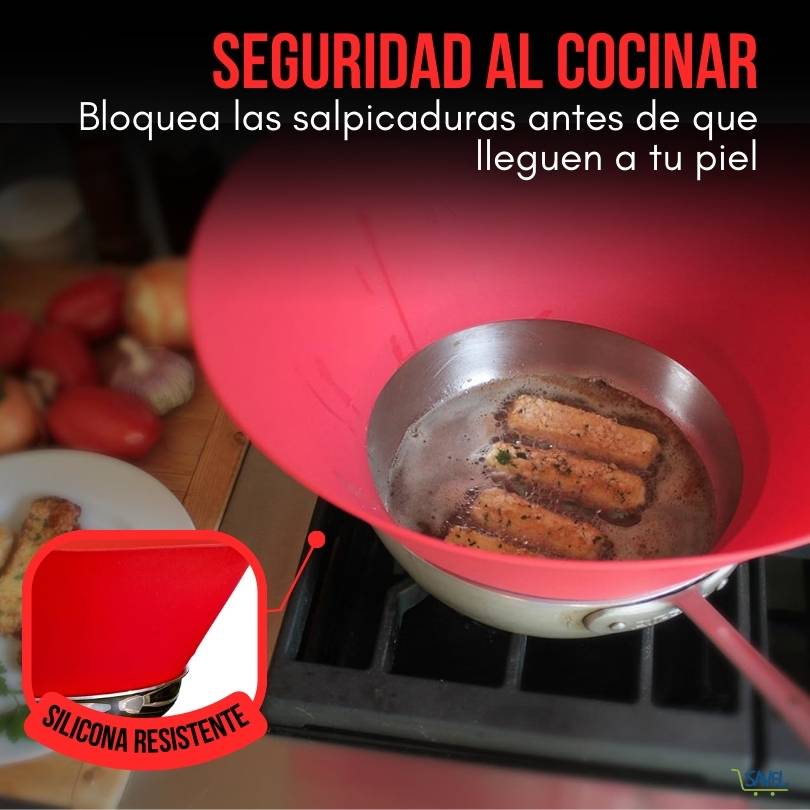 FryWall®:  Protege tu cocina y tu piel del aceite