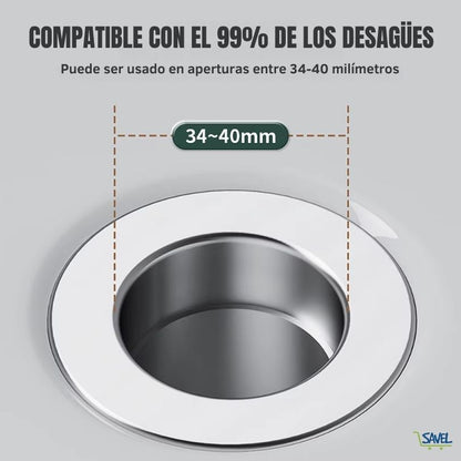 2X1 DrainGuard®: Dile adiós a los desagües atascados