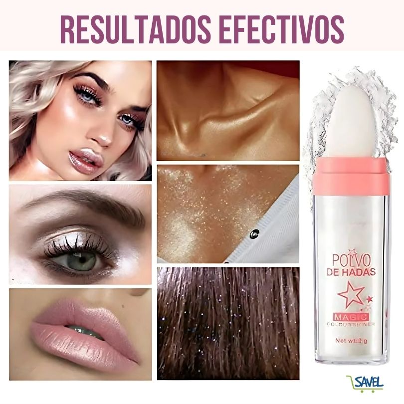 Magic Glitter®: Dale brillo a tu look en segundos