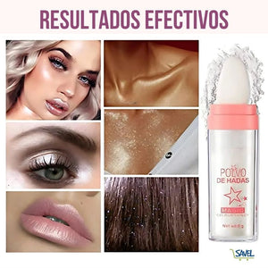 Magic Glitter®: Dale brillo a tu look en segundos