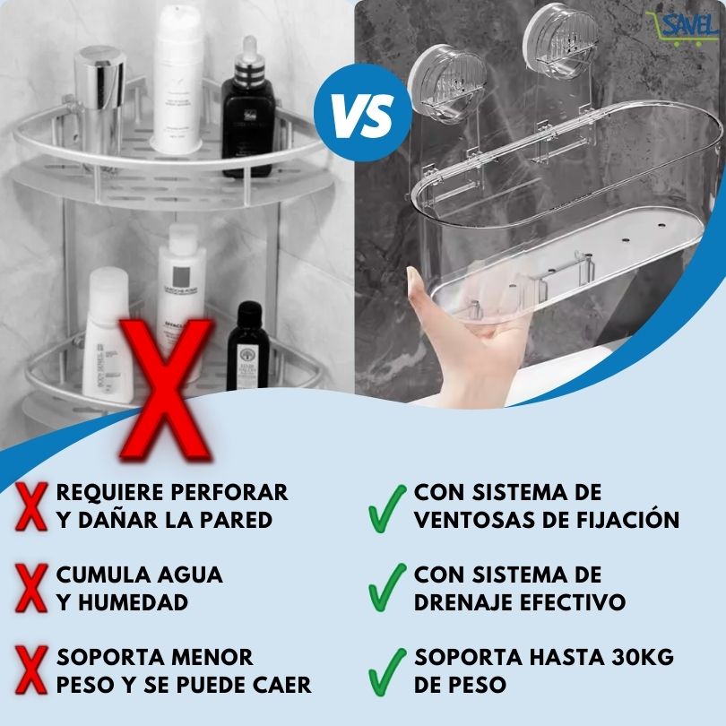 3X2 FlexRack®: Espacio extra sin perforar paredes