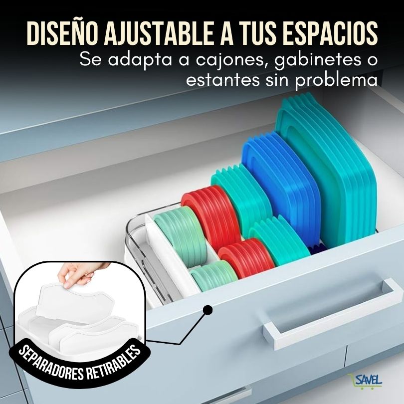 Top Stack®: El organizador que falta en tu cocina