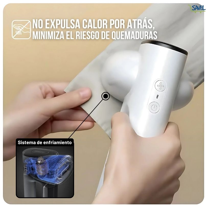Steam Vac®: Plancha sin esfuerzo, tu ropa perfecta en segundos