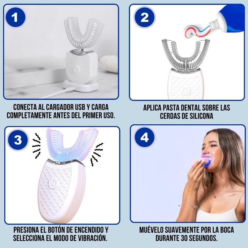SmartClean U-Pro®: La mejor limpieza dental en solo 30 segundos