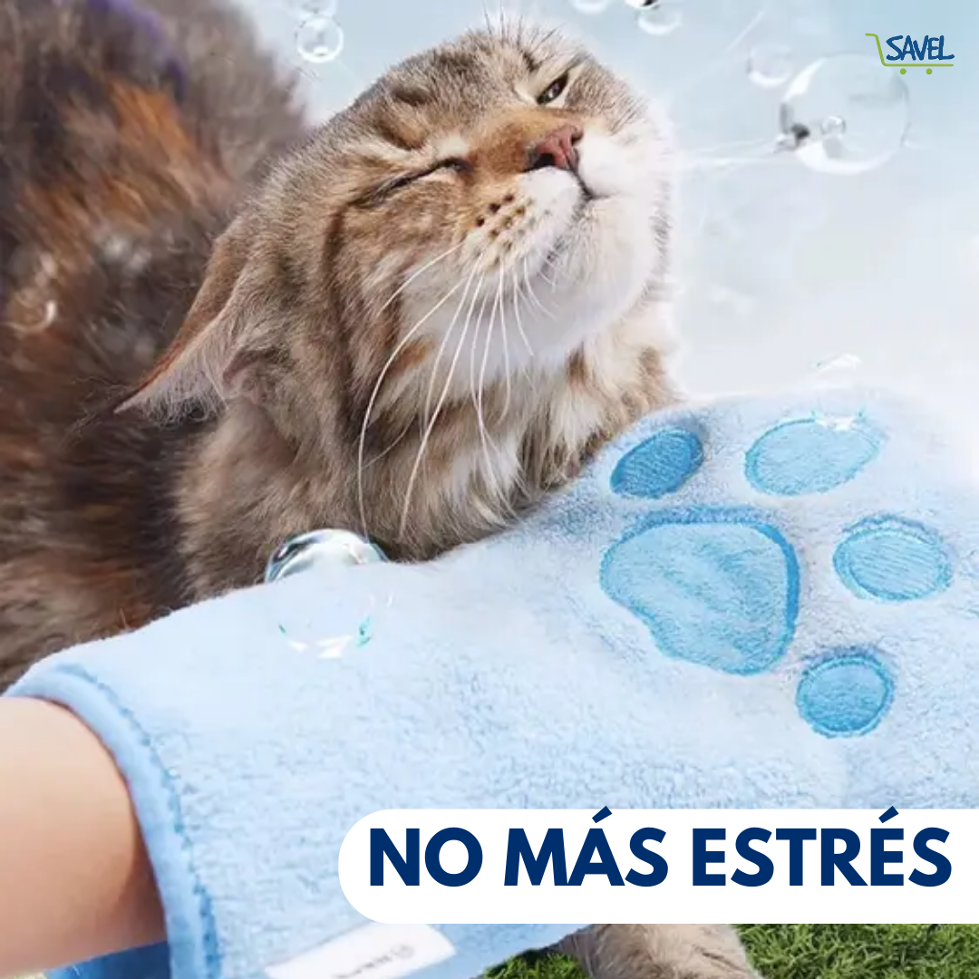 Pet Glove®: Despídete del estrés al bañar a tu mascota