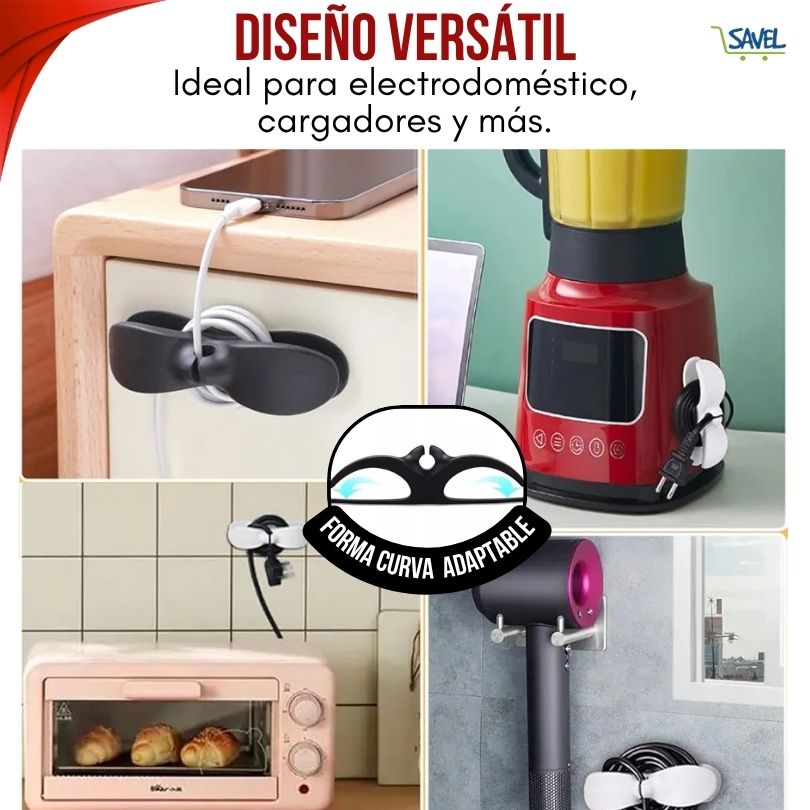 5X3 CableTidy®: Mantén todos los cables ordenados