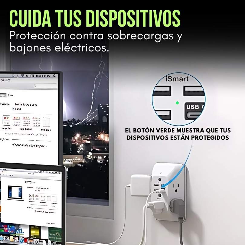 Voltify®: Conecta todo mientras lo mantienes protegido