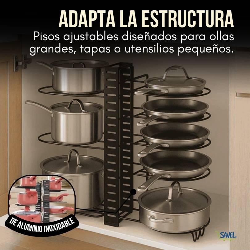 CookSpace®: Protege tus ollas y mantén tu cocina en orden