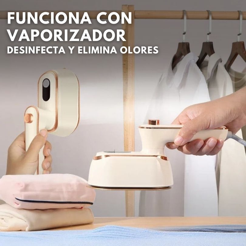 Steam Pro®: Deja tu ropa impecable en segundos, sin esfuerzo