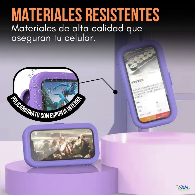 Aqua Vault®: Ahora podrás usar el celular en la ducha