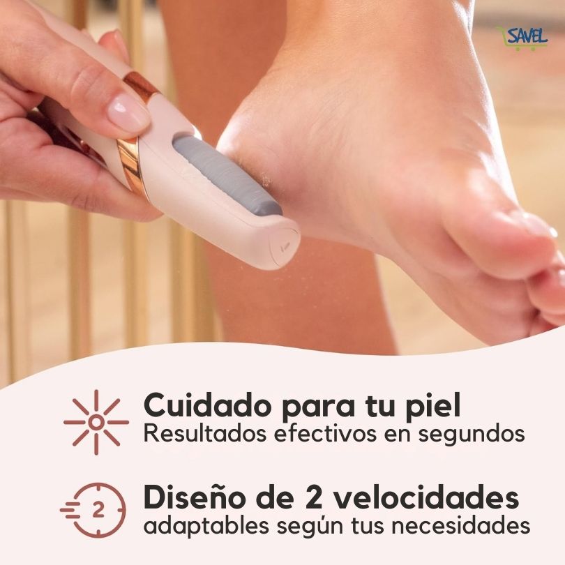 Spin Care®: Elimina la piel dura y reseca en segundos