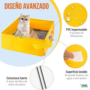 SpaceLitter®: Libertad y comodidad para tu gato, donde quiera que vayas.