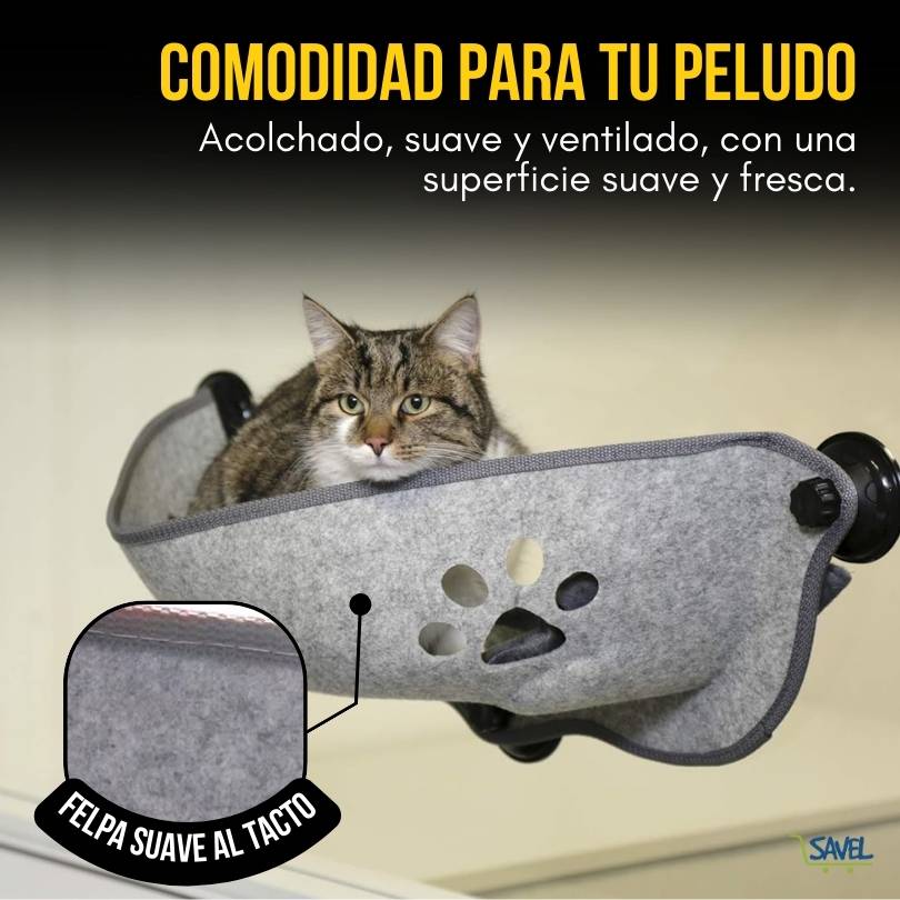 Window Nest®: Dale a tu peludo un lugar cómodo en el carro