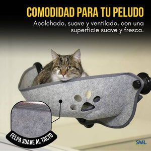 Window Nest®: Dale a tu peludo un lugar cómodo en el carro