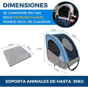  Comfort Pet®: Haz que tu mascota viaje segura y cómoda