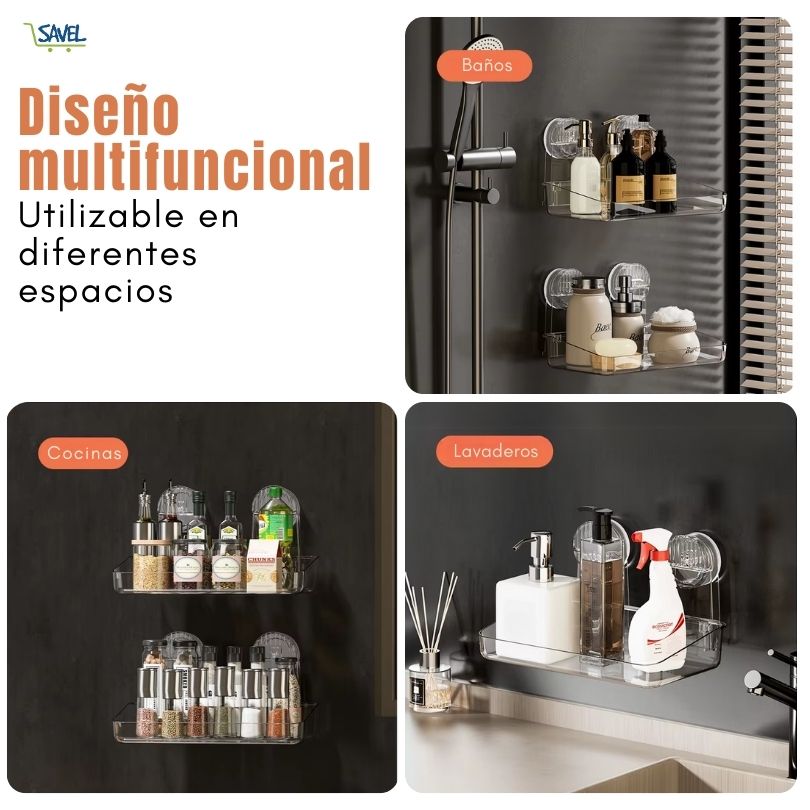 3X2 FlexRack®: Espacio extra sin perforar paredes